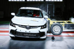 Carro da Toyota recebe nota zero em teste de segurança