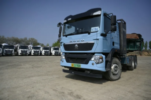 Caminhões elétricos mais baratos e limpos reformulam a logística da China