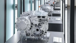 Geely apresenta sistema elétrico 16 em 1 com eficiência recorde de 93,8%